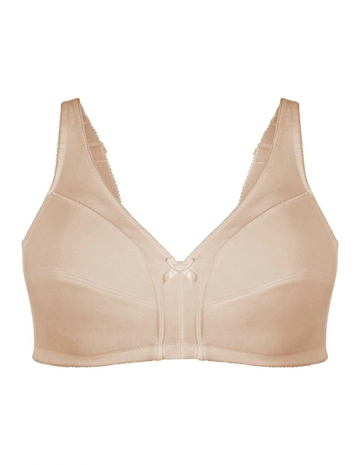 Wirefree Full Cup Unlined 100% Cotton Bra image 5