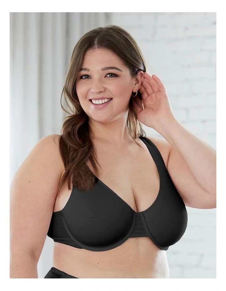 Wired Unlined Cotton T-Shirt Bra image 3