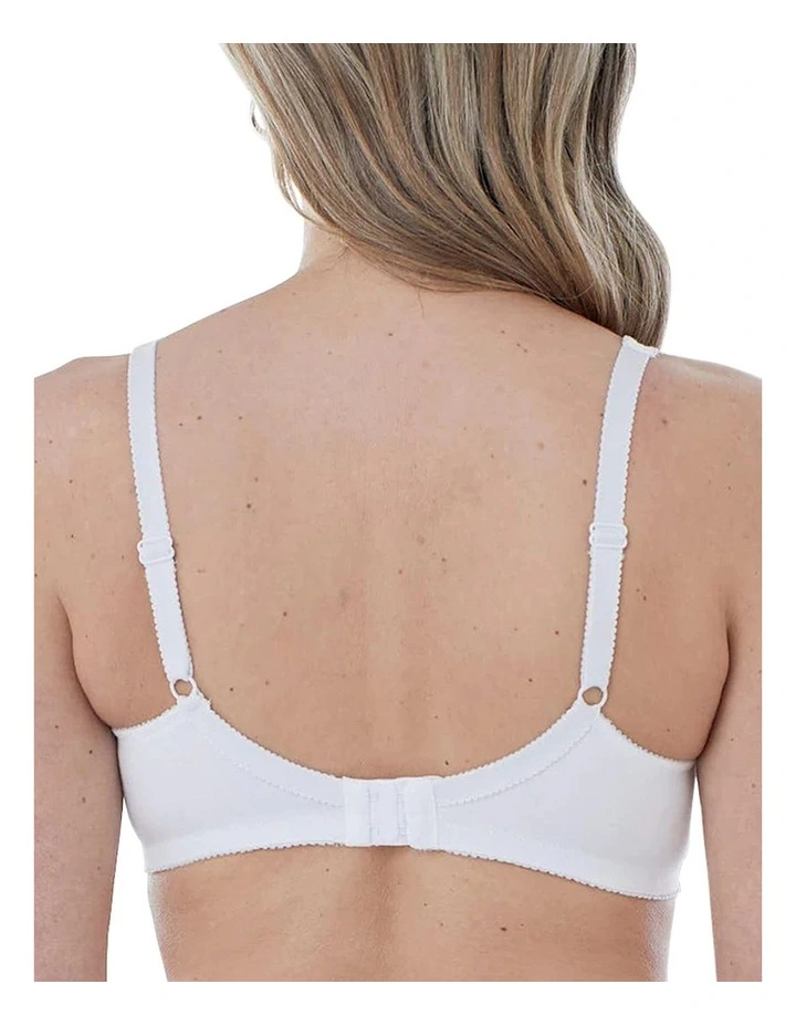 Wirefree Full Cup Unlined 100% Cotton Bra image 2