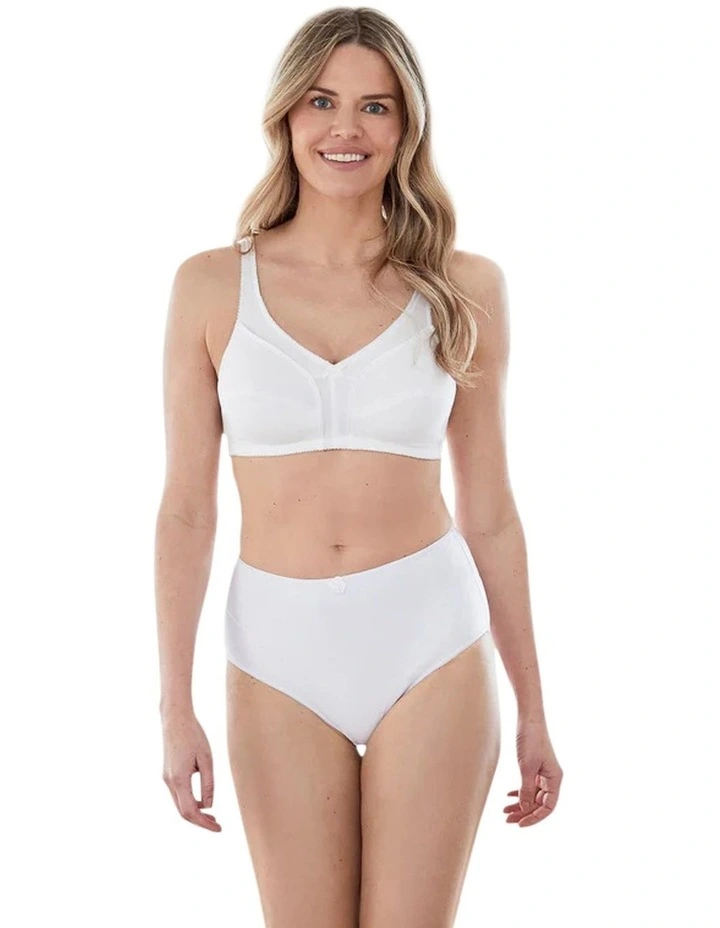 Wirefree Full Cup Unlined 100% Cotton Bra image 4