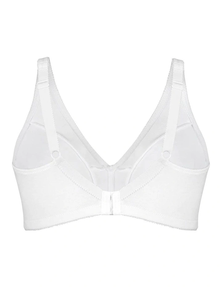 Wirefree Full Cup Unlined 100% Cotton Bra image 6