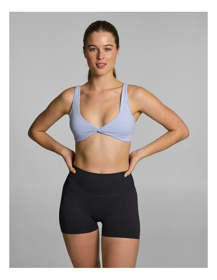 Seamless Twist Low Support Sports Bra Wisteria image 1