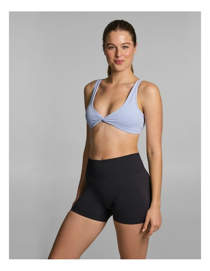 Seamless Twist Low Support Sports Bra Wisteria image 3