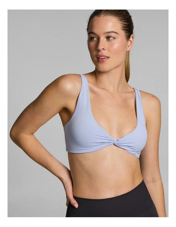 Seamless Twist Low Support Sports Bra Wisteria image 4