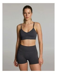 Seamless Low Support Sports Bra Fossil