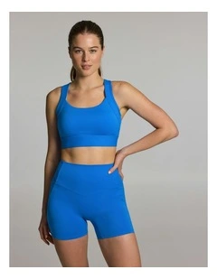 Layered High Support Sports Bra Capri