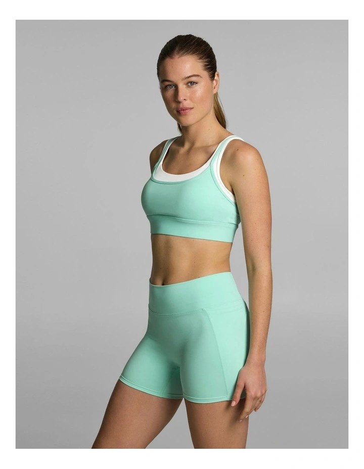 Double Up High Support Sports Bra Mint image 3