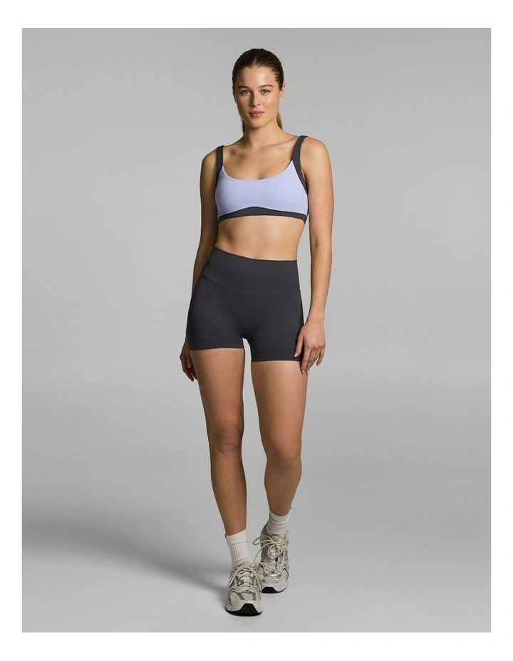 Blocked Medium Support Sports Bra Wisteria image 5