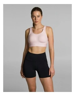 Evolve Moulded Adjustable High Support Sports Bra Pink Lemonade