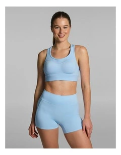 Olympia High Support Moulded Adjustable Sports Bra Skylight