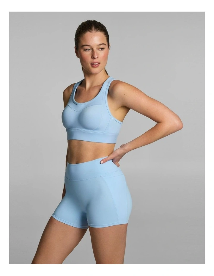 Olympia High Support Moulded Adjustable Sports Bra Skylight image 3