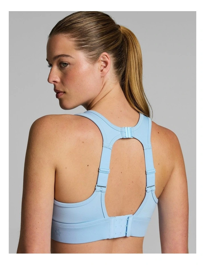 Olympia High Support Moulded Adjustable Sports Bra Skylight image 4
