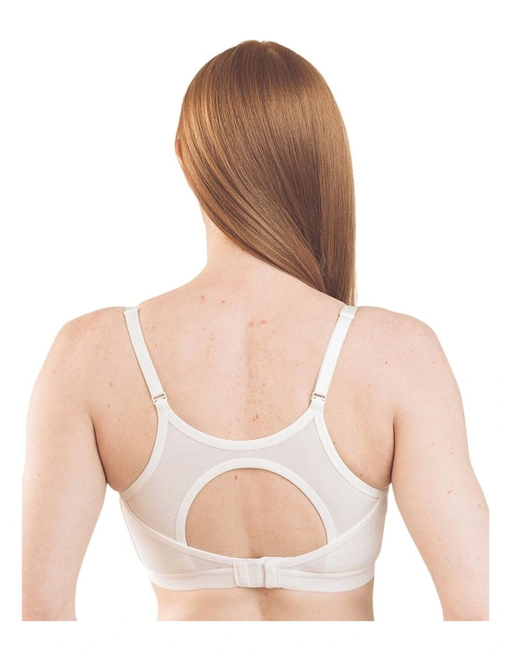 Lola Cotton Crop Top High Neck Teen Bra image 2