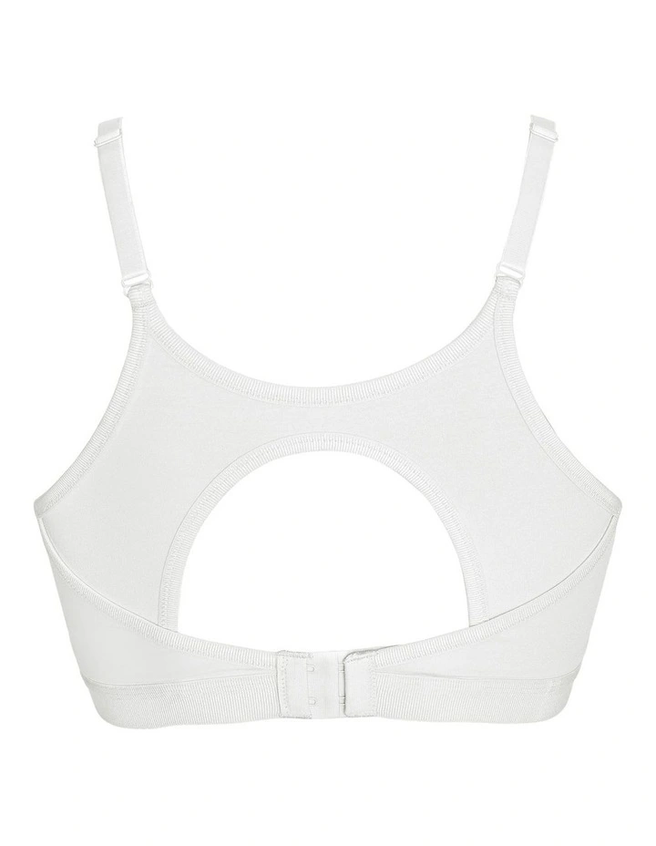 Lola Cotton Crop Top High Neck Teen Bra image 6