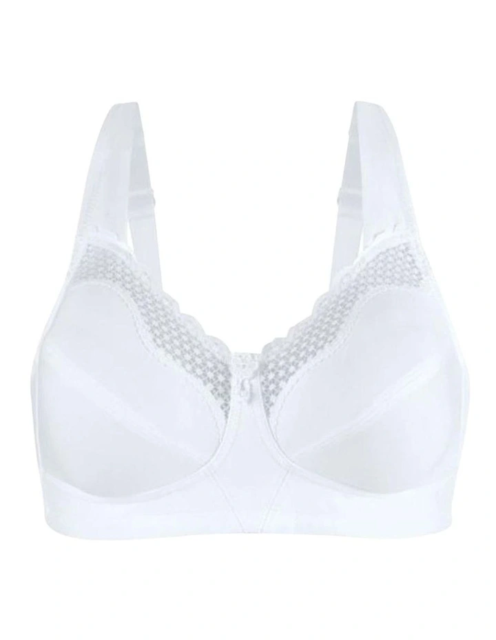 Plus Size Wireless Cotton Soft Cup Bra image 4