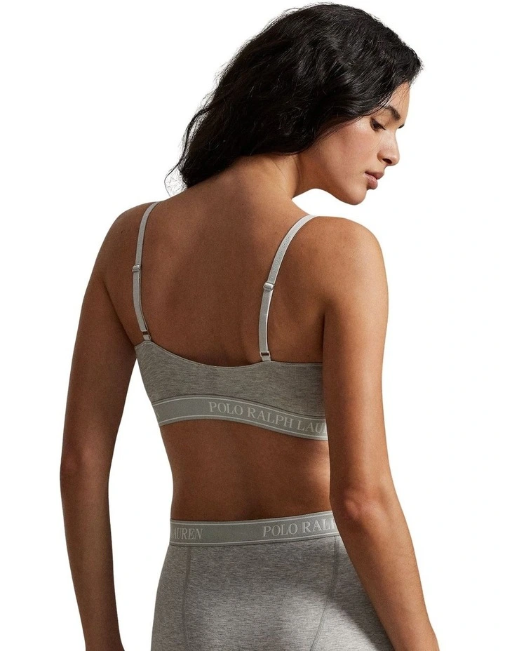 Polo Essentials Organic Cotton Unlined Scoop Bralette image 5