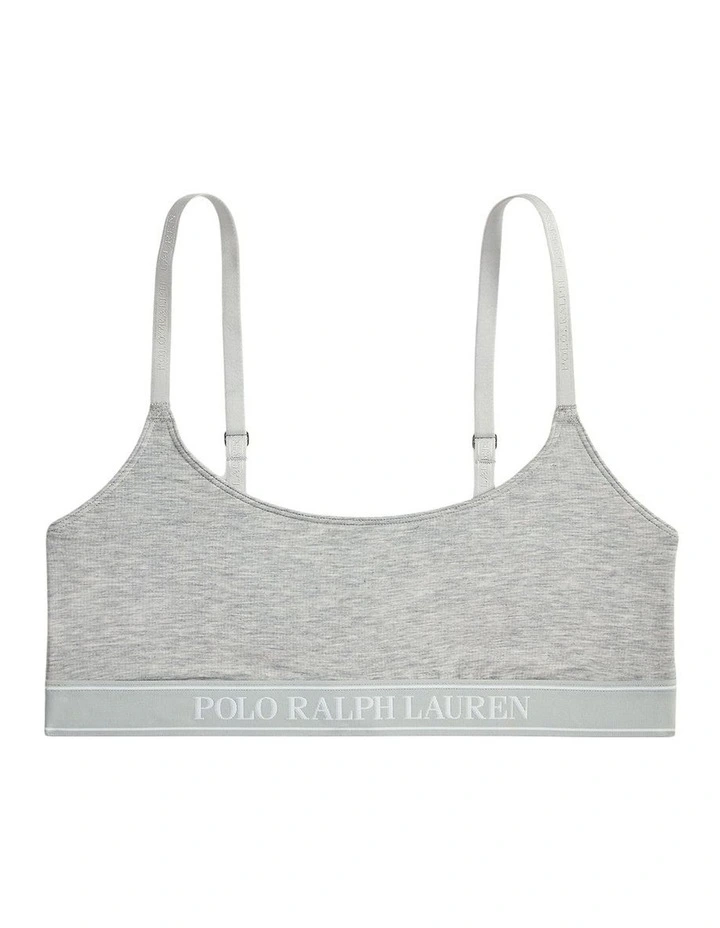 Polo Essentials Organic Cotton Unlined Scoop Bralette image 7