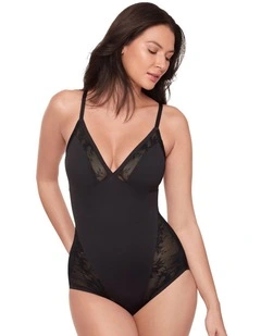 Modern Romance Wirefree Lace Shapewear Bodysuit