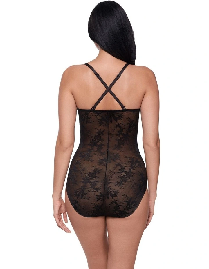 Modern Romance Wirefree Lace Shapewear Bodysuit image 5
