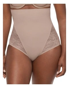 Modern Romance Ultra-High Waist Lace Shapewear Brief