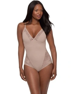 Modern Romance Wirefree Lace Shapewear Bodysuit