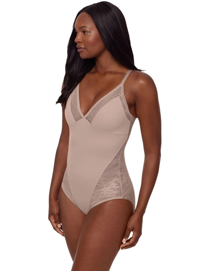 Modern Romance Wirefree Lace Shapewear Bodysuit image 3