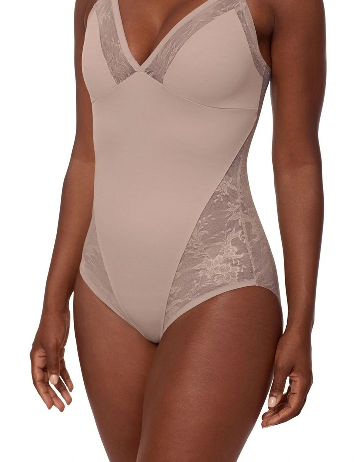 Modern Romance Wirefree Lace Shapewear Bodysuit image 6