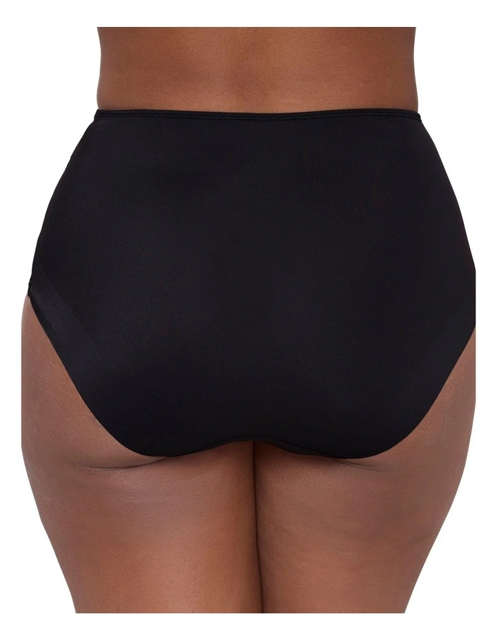 2 Pack High Waist Light Shaping Brief With Mesh image 4