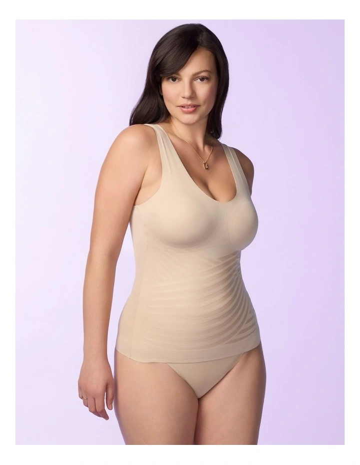 Mark My Curve Shaping Tank Top With Removable Padding image 3