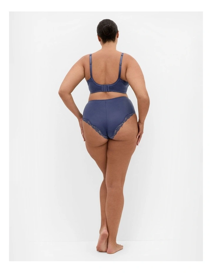 Plus Size Fifi Contour Bra in french navy image 2