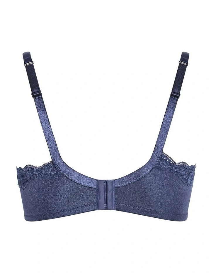 Plus Size Fifi Contour Bra in french navy image 4