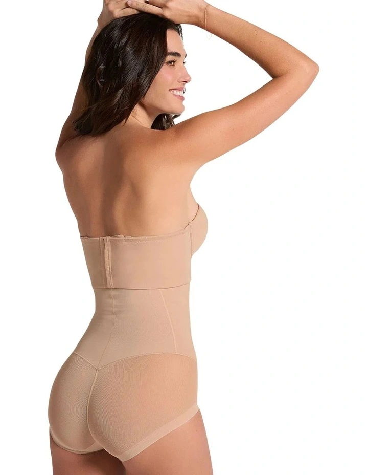 Sheer Highlight Extra-High Waist Butt-Lift Shaper Brief image 2