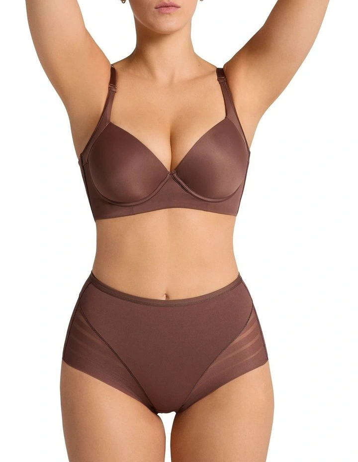 Lace Stripe Undetectable Seamless Shaping Brief image 4