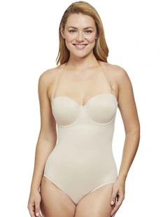 Shape Away Padded Cup Strapless Shapewear Bodysuit