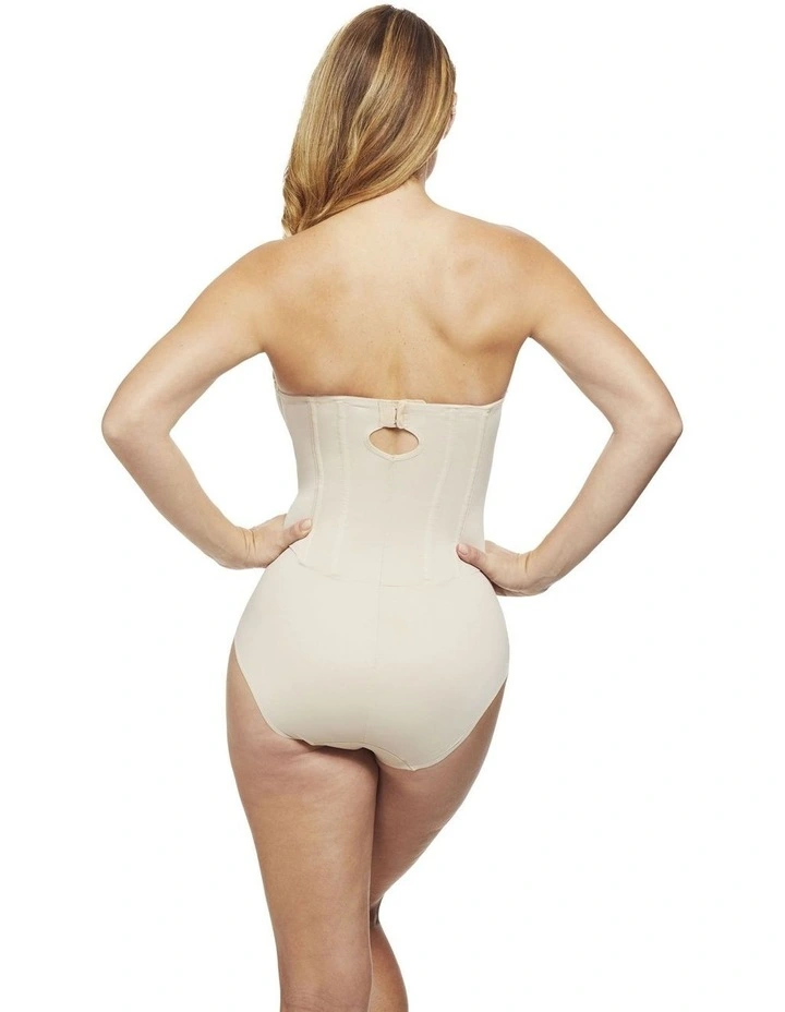 Shape Away Padded Cup Strapless Shapewear Bodysuit image 6