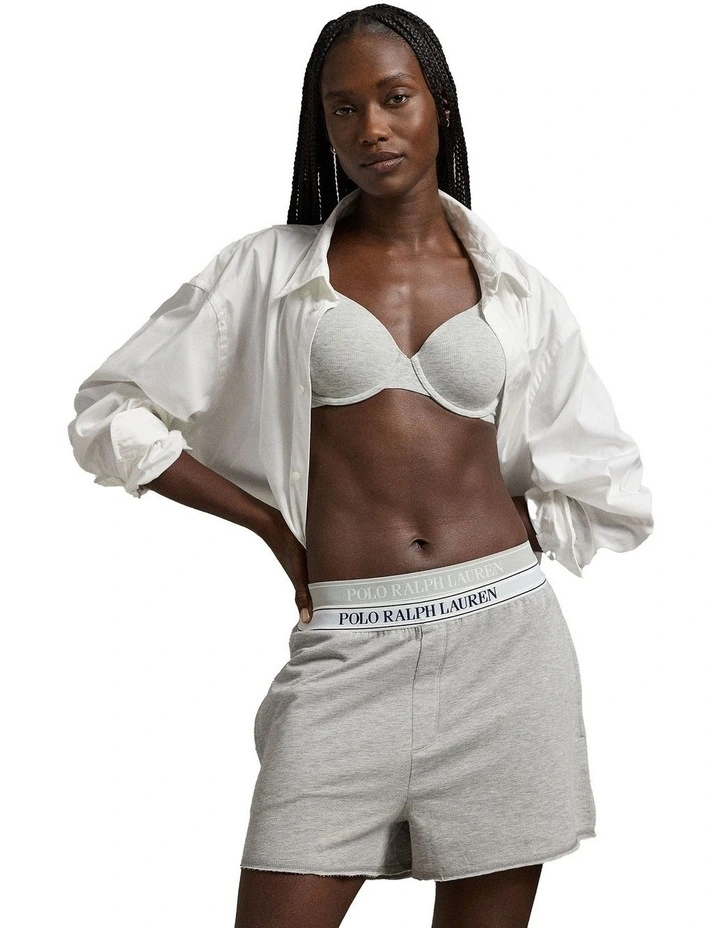 Polo Essentials Organic Cotton Wired T-Shirt Bra image 3