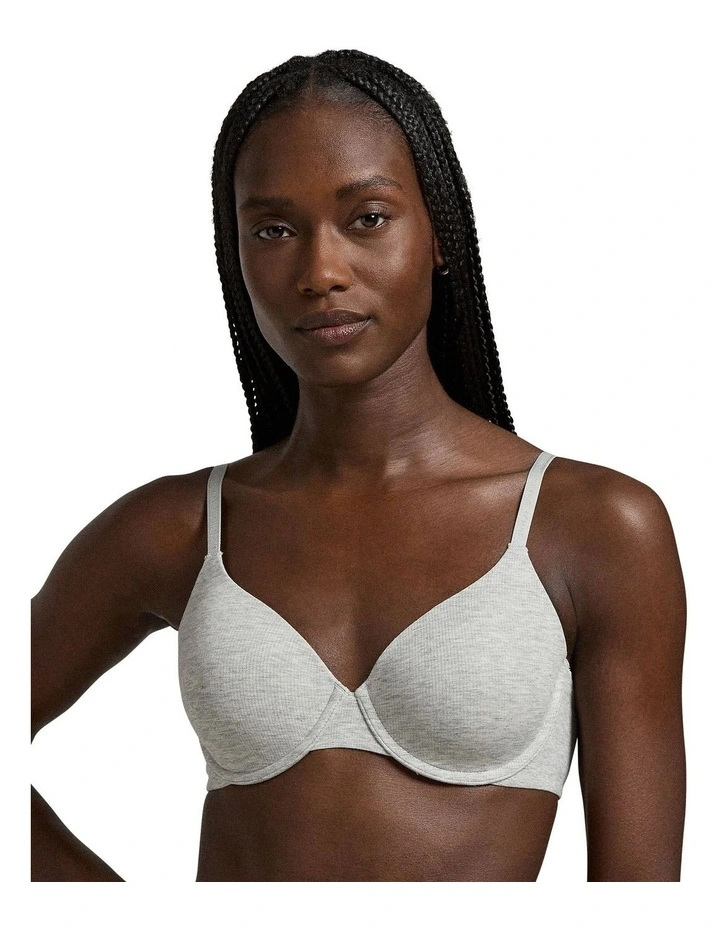 Polo Essentials Organic Cotton Wired T-Shirt Bra image 4