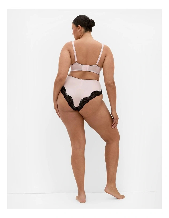 Plus Size Leticia Contour Uplift Bra in pink icing image 2