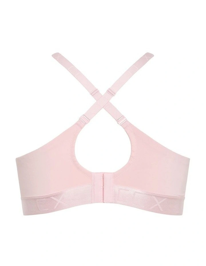 Plus Size Signature CCX Wireless Bra  in pink icing image 4