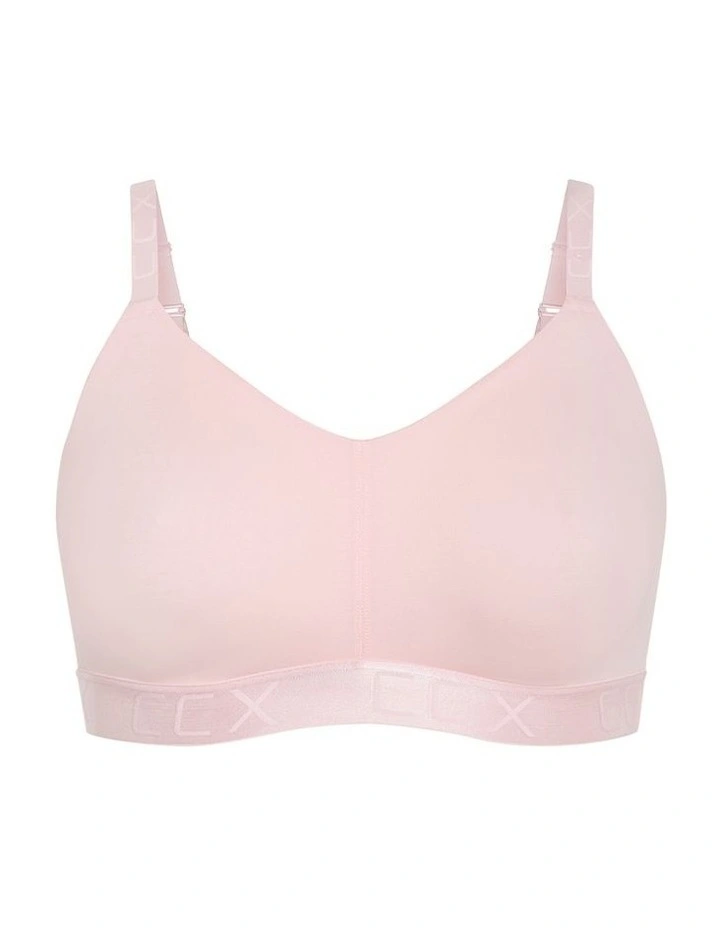 Plus Size Signature CCX Wireless Bra  in pink icing image 5