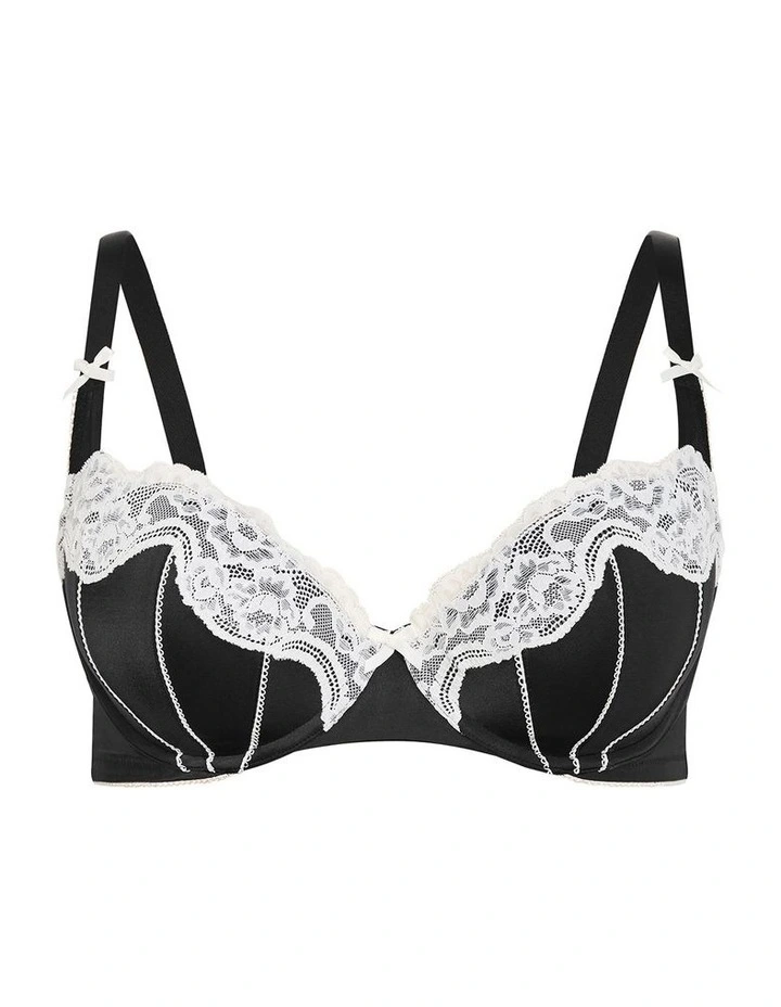 Plus Size Leticia Contour Uplift Bra  in black image 3