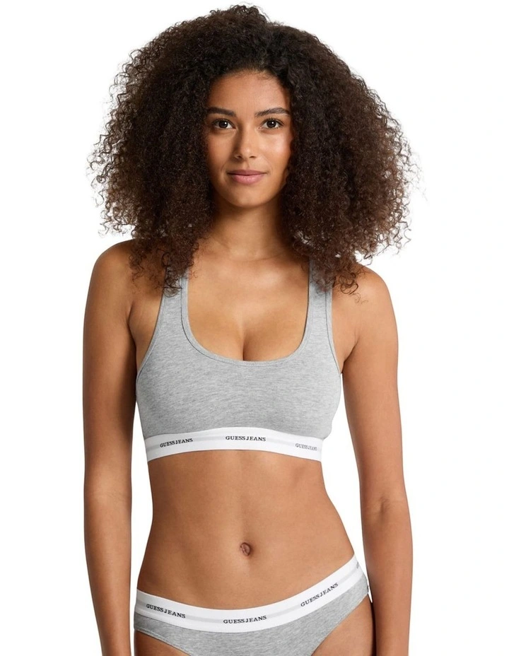 Guess Jeans Bralette in Grey image 1