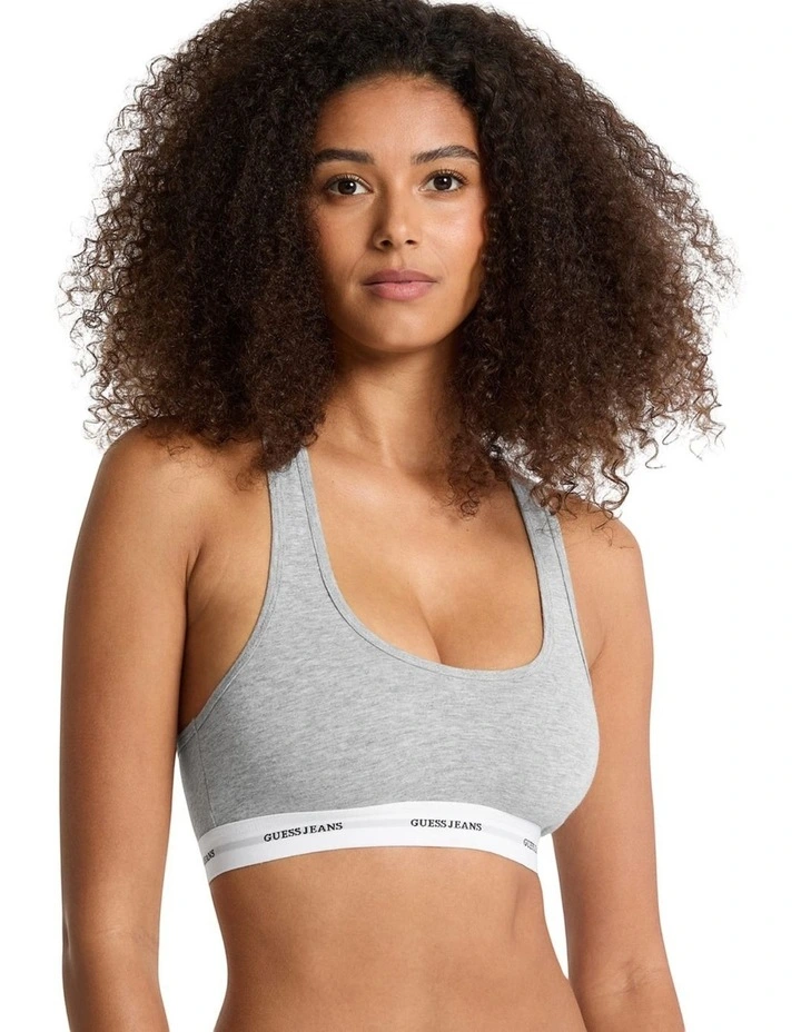 Guess Jeans Bralette in Grey image 4