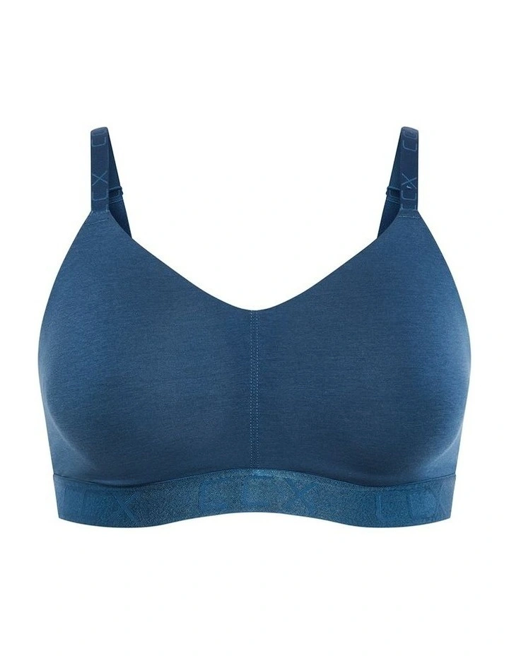 Plus Size Signature CCX Wireless Bra in Poseidon image 3