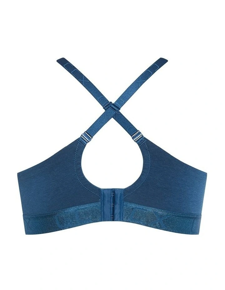Plus Size Signature CCX Wireless Bra in Poseidon image 6