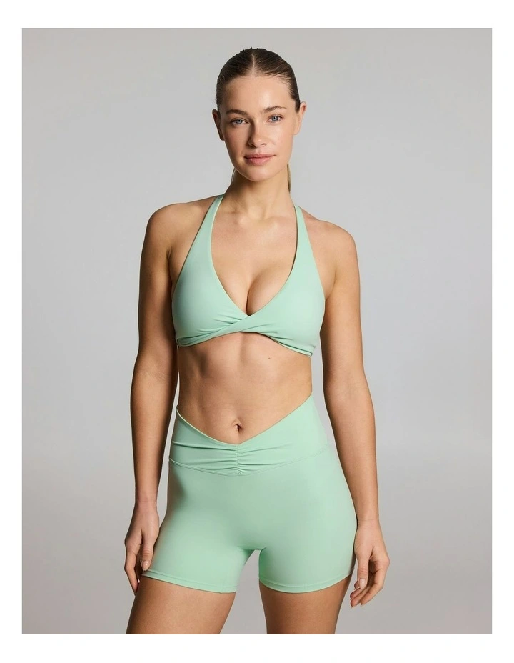 Twist Front Low Support Sports Bra Apple image 1