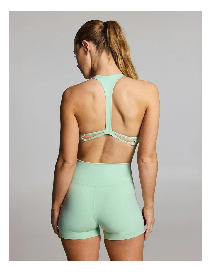 Twist Front Low Support Sports Bra Apple image 2