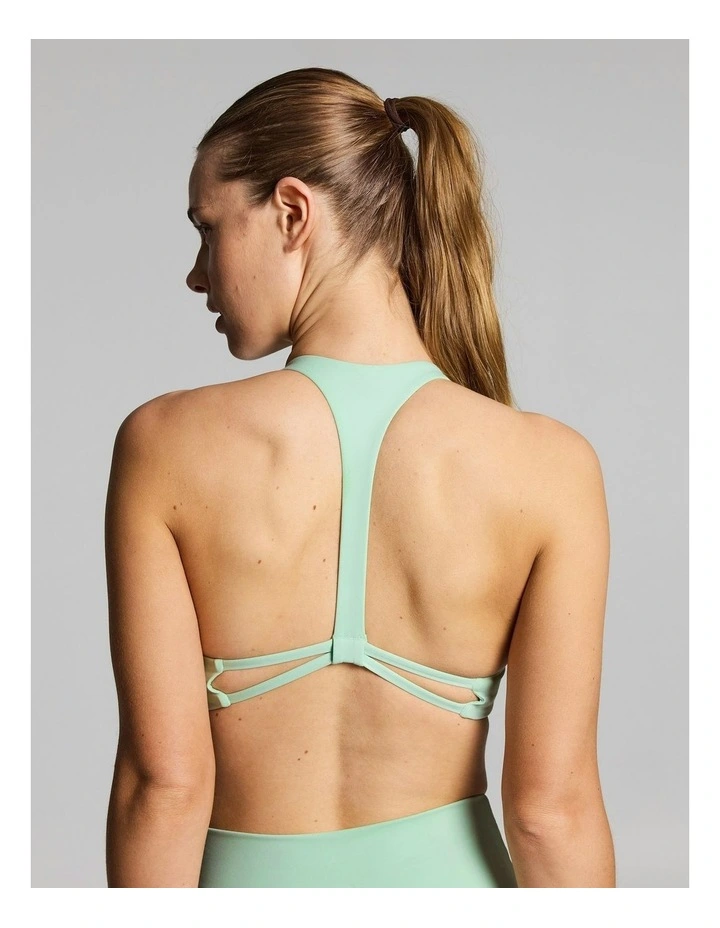 Twist Front Low Support Sports Bra Apple image 4