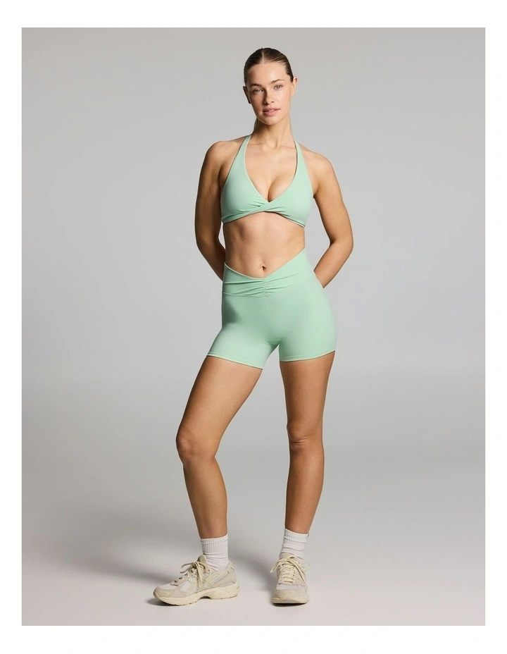 Twist Front Low Support Sports Bra Apple image 5