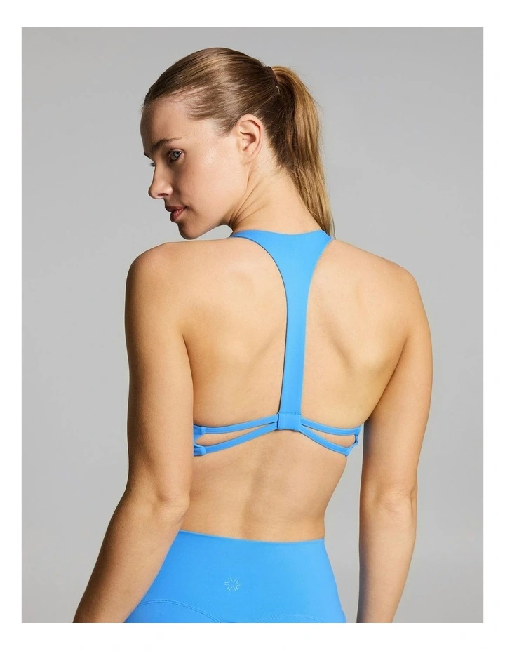 Twist Front Low Support Sports Bra Mykonos image 4